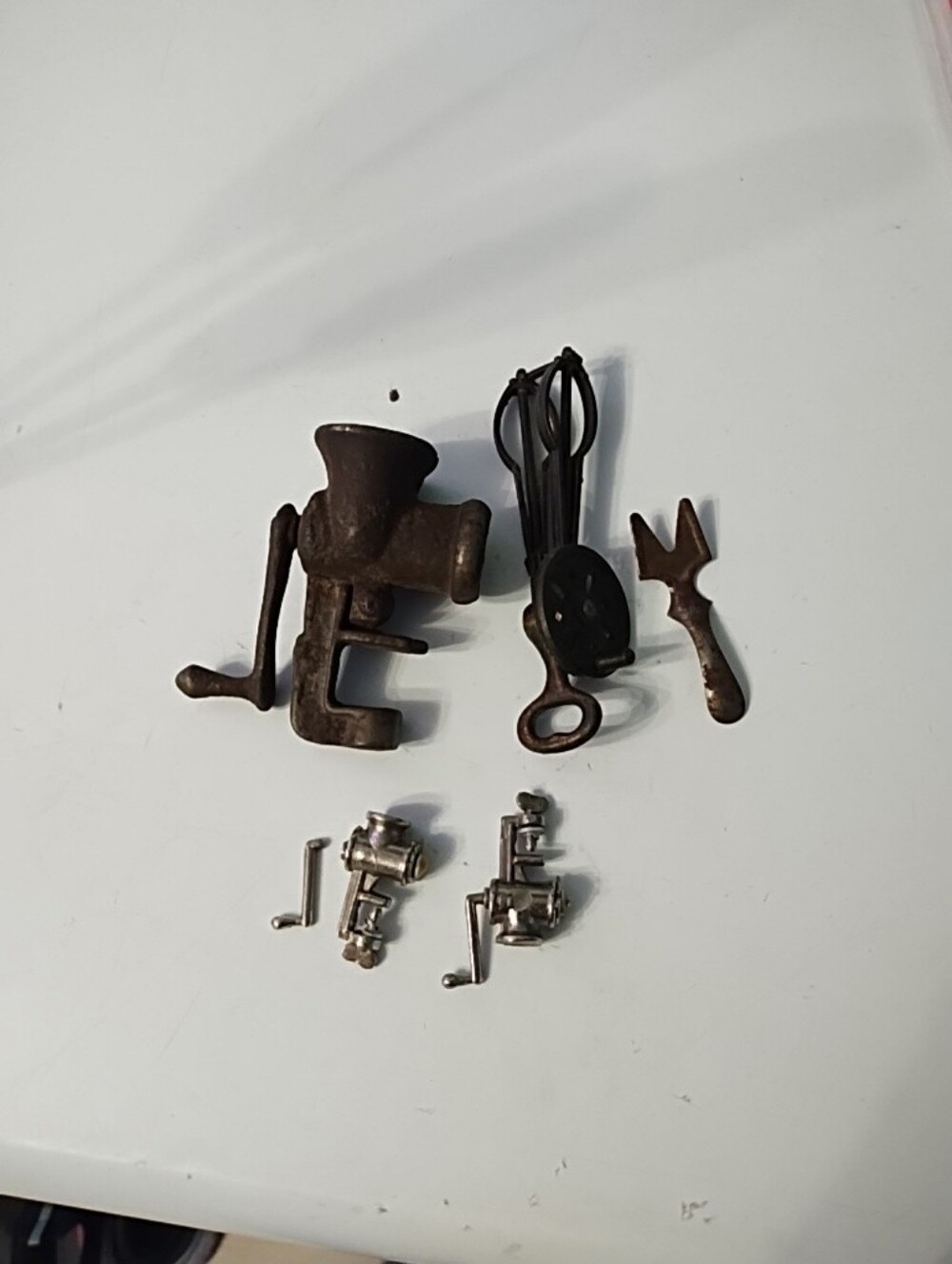 Antique Miniature Salesman Samples Or Kids Toys